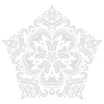 Oriental Abstract Vector Pattern Stock Illustration