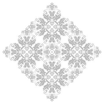 Oriental Abstract Vector Pattern Stock Illustration