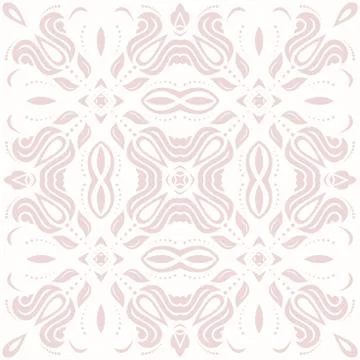 Oriental Abstract Vector Pattern Stock Illustration
