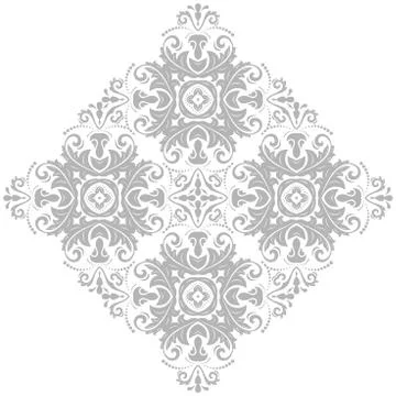 Oriental Abstract Vector Pattern Stock Illustration