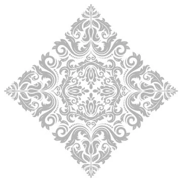 Oriental Abstract Vector Pattern Stock Illustration