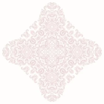 Oriental Abstract Vector Pattern Stock Illustration