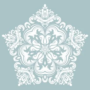 Oriental Abstract Vector Pattern Stock Illustration