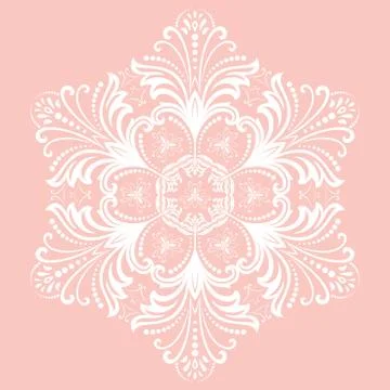 Oriental Abstract Vector Pattern 스톡 일러스트