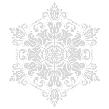 Oriental Abstract Vector Pattern Stock Illustration