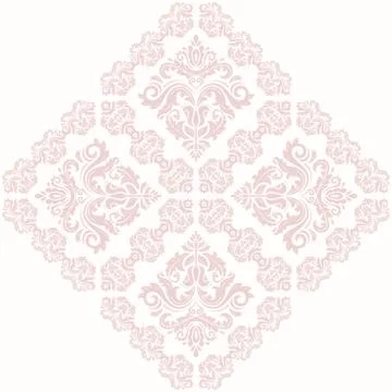 Oriental Abstract Vector Pattern Stock Illustration