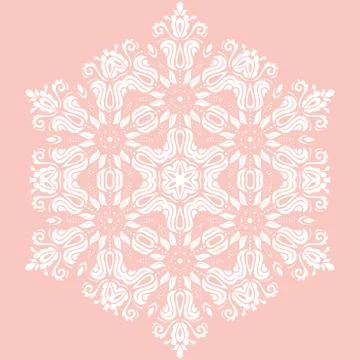 Oriental Abstract Vector Pattern 스톡 일러스트