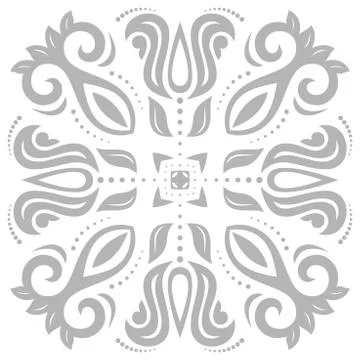 Oriental Abstract Vector Pattern イラスト素材