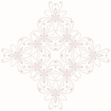 Oriental Abstract Vector Pattern イラスト素材