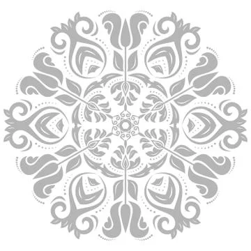 Oriental Abstract Vector Pattern Stock Illustration