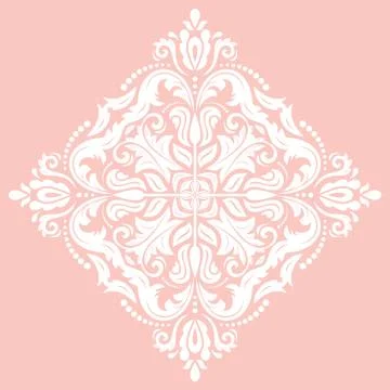 Oriental Abstract Vector Pattern 스톡 일러스트