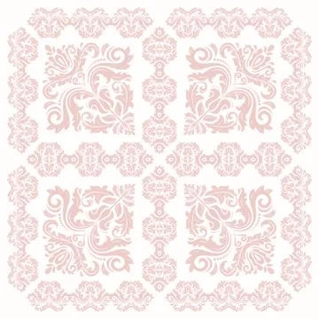 Oriental Abstract Vector Pattern 스톡 일러스트