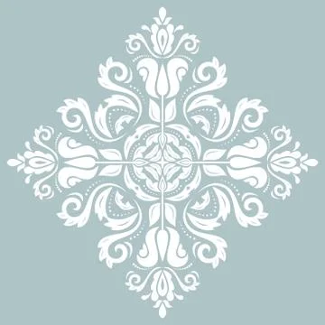 Oriental Abstract Vector Pattern Stock Illustration