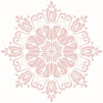 Oriental Abstract Vector Pattern Stock Illustration