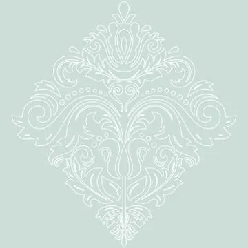 Oriental Abstract Vector Pattern イラスト素材