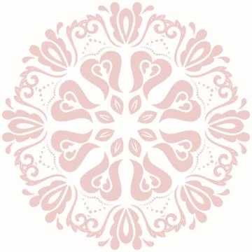 Oriental Abstract Vector Pattern Stock Illustration