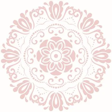 Oriental Abstract Vector Pattern Illustrazione stock