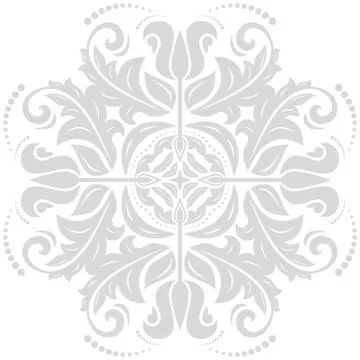 Oriental Abstract Vector Pattern Stock Illustration