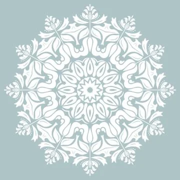 Oriental Abstract Vector Pattern 스톡 일러스트