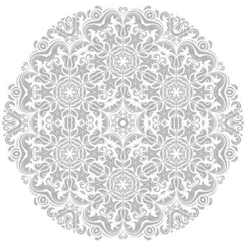 Oriental Abstract Vector Pattern 스톡 일러스트