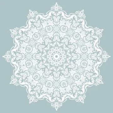 Oriental Abstract Vector Pattern 스톡 일러스트