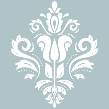 Oriental Abstract Vector Pattern Stock Illustration