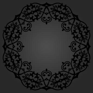 Oriental Abstract Vector Pattern 스톡 일러스트