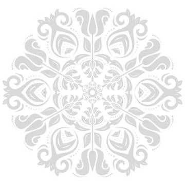 Oriental Abstract Vector Pattern Stock Illustration