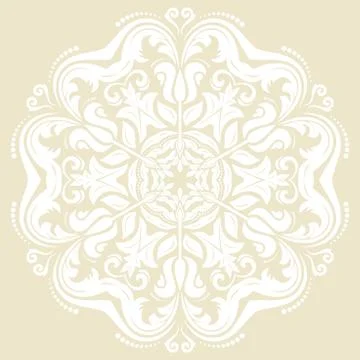 Oriental Abstract Vector Pattern 스톡 일러스트