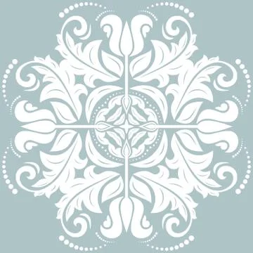 Oriental Abstract Vector Pattern Stock Illustration