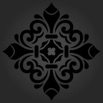 Oriental Abstract Vector Pattern 스톡 일러스트