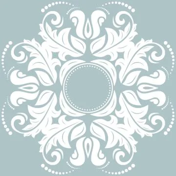 Oriental Abstract Vector Pattern イラスト素材