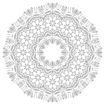 Oriental Abstract Vector Pattern Stock Illustration