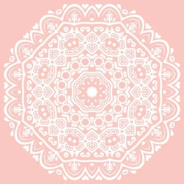 Oriental Abstract Vector Pattern Stock Illustration