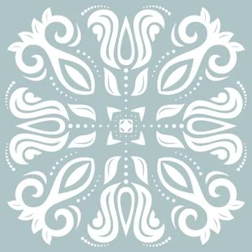 Oriental Abstract Vector Pattern 스톡 일러스트