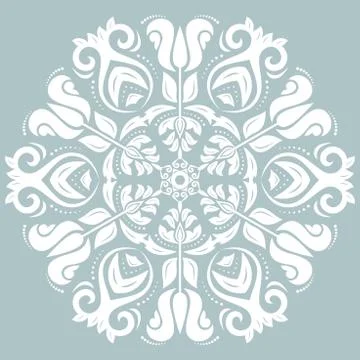 Oriental Abstract Vector Pattern 스톡 일러스트