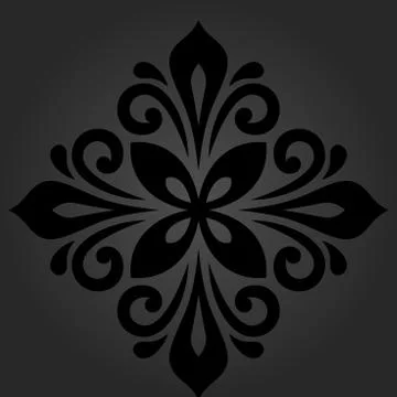 Oriental Abstract Vector Pattern Stock Illustration