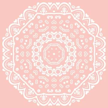 Oriental Abstract Vector Pattern Illustrazione stock