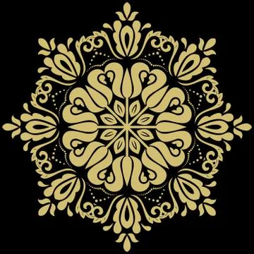 Oriental Abstract Vector Pattern 스톡 일러스트