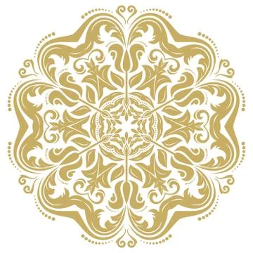 Oriental Abstract Vector Pattern 스톡 일러스트