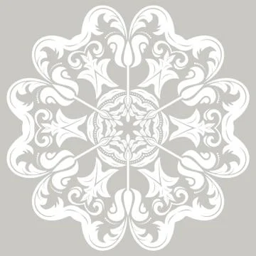 Oriental Abstract Vector Pattern 스톡 일러스트