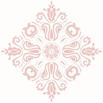 Oriental Abstract Vector Pattern Stock Illustration