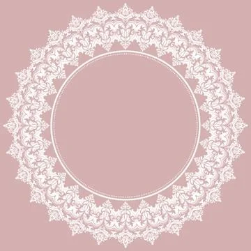 Oriental Abstract Vector Pattern Stock Illustration