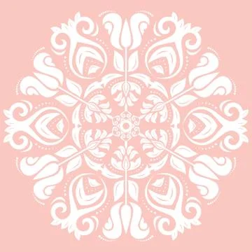 Oriental Abstract Vector Pattern Illustrazione stock