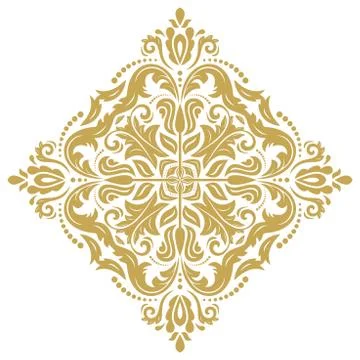 Oriental Abstract Vector Pattern Stock Illustration