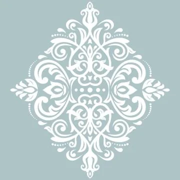 Oriental Abstract Vector Pattern Stock Illustration