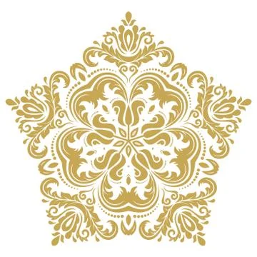 Oriental Abstract Vector Pattern 스톡 일러스트