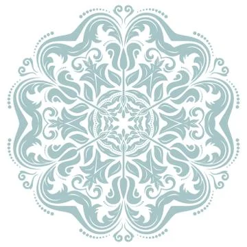 Oriental Abstract Vector Pattern Stock Illustration