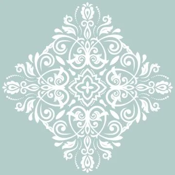 Oriental Abstract Vector Pattern イラスト素材