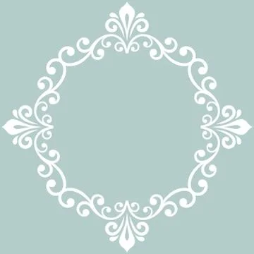 Oriental Abstract Vector Pattern 스톡 일러스트